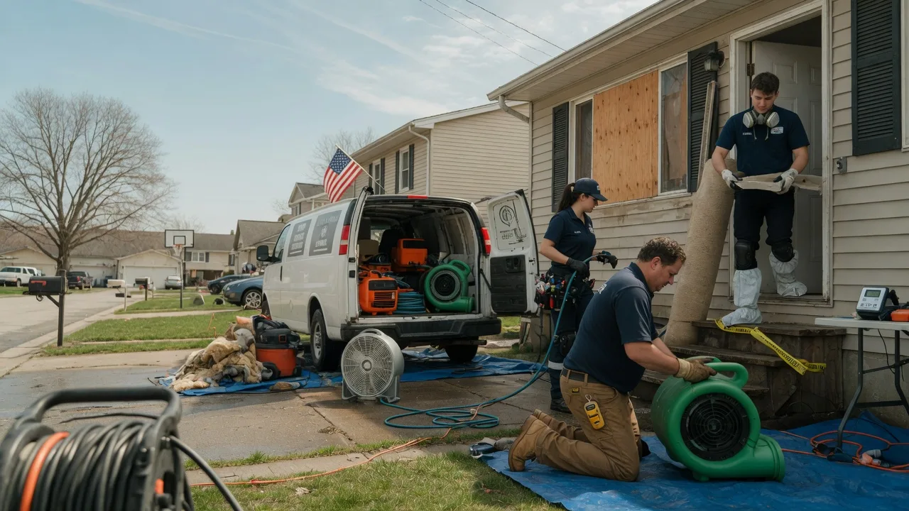 Water Damage Restoration in Hanover, MI near me